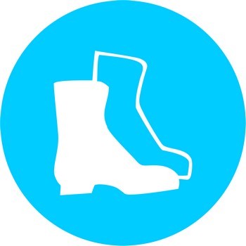 Работать в защитной обуви
