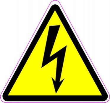 Осторожно! Электрическое напряжение