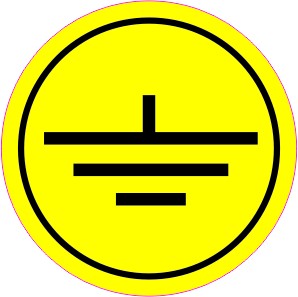 Заземление (круглый)